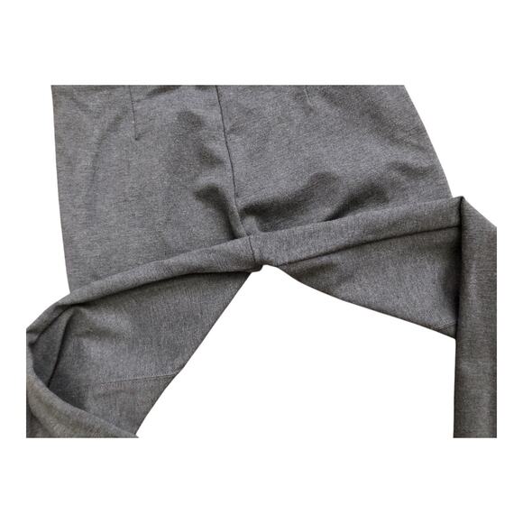 ANN TAYLOR LOFT Womens Size Small Gray Stretch Pull On High Rise Ponte Pants - Picture 7 of 7